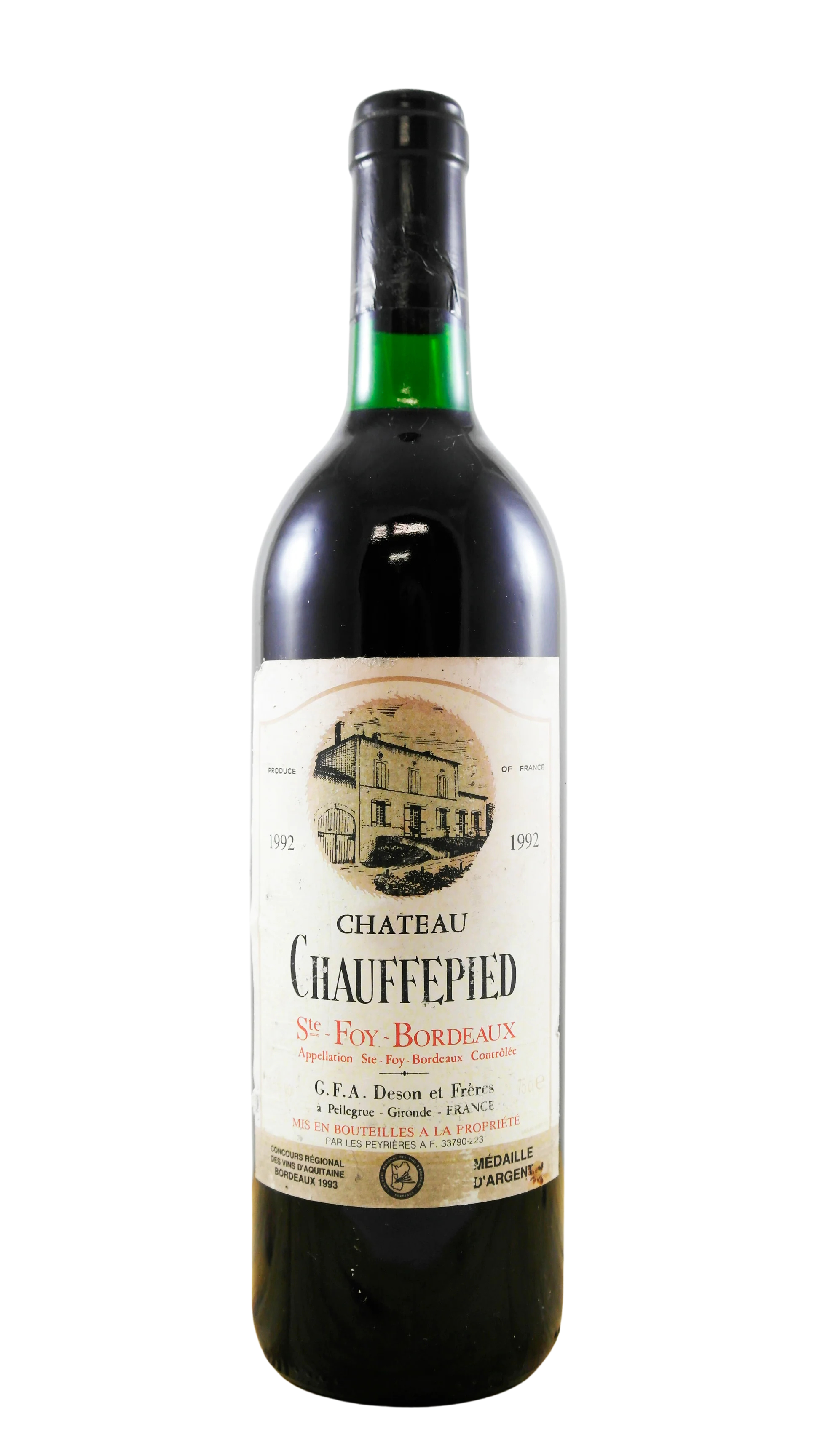 1/2 CHATEAU CHAUFFEPIED          37.5CL